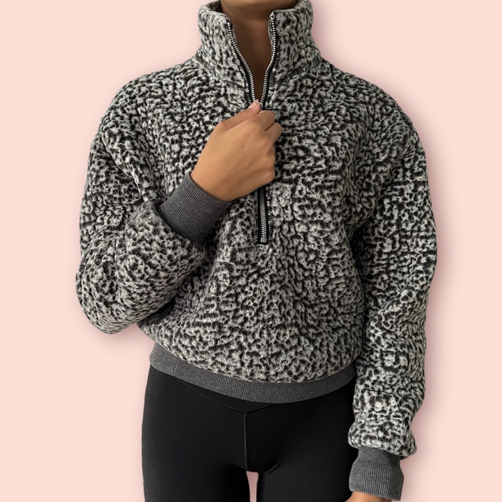 XS Furry Fleece Zip Up